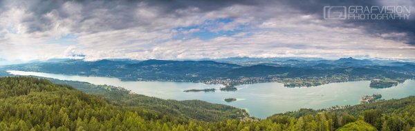 Panoráma a wörthi tóról